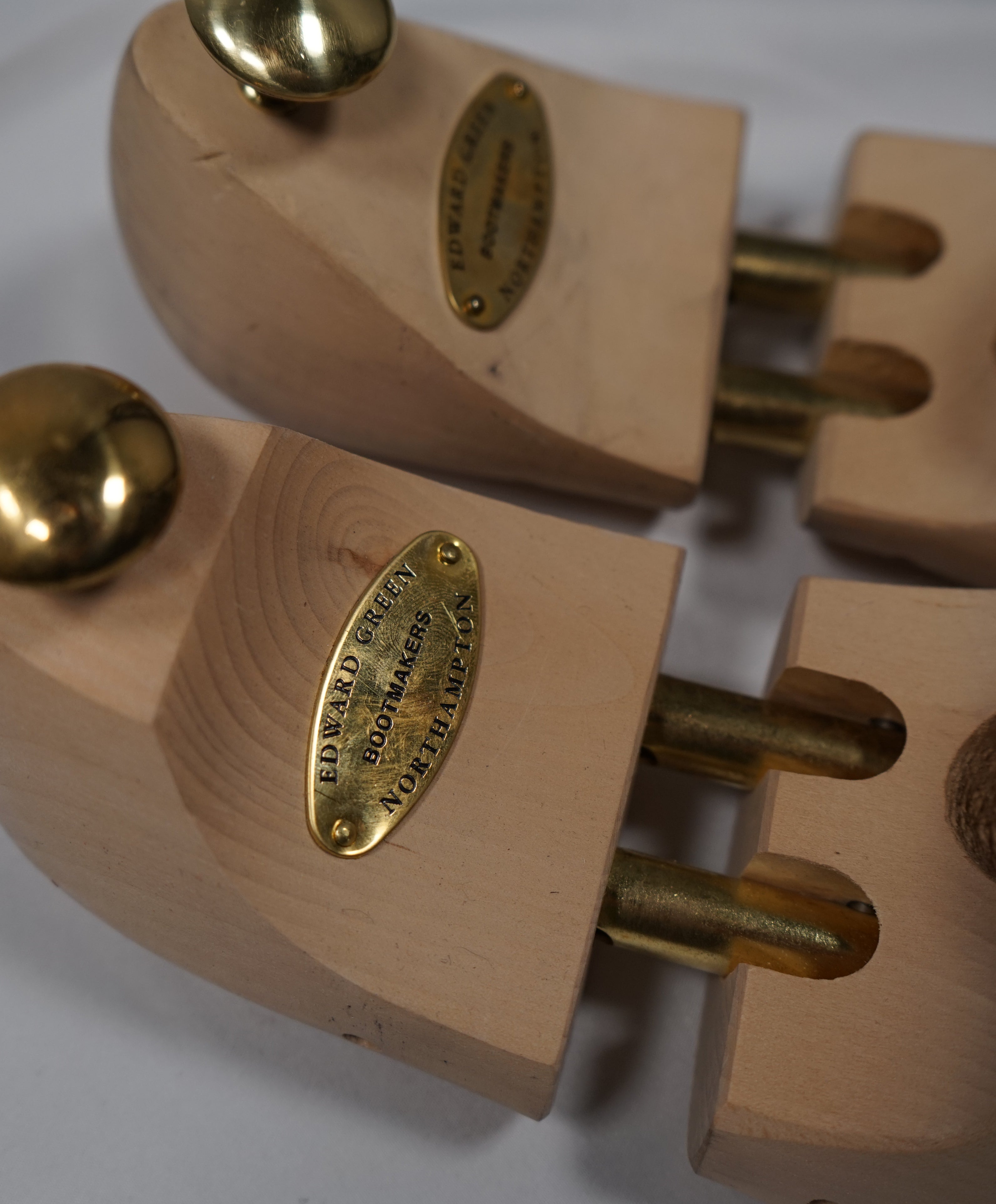 $145 - EDWARD GREEN - Wooden Double Barrel Shoetree /Shoe Tree - EDW00203