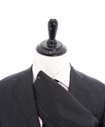 EIDOS - Gray Plaid Check "TENERO" 2-3 Button Roll Lapel Wool Suit  - 42R
