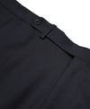 EIDOS - Elongated Waist Tab Navy Wool Dress Pants - 33W