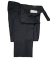 EIDOS - Elongated Waist Tab Navy Wool Dress Pants - 37W