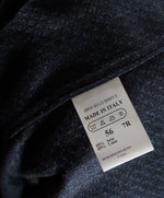 EIDOS -"AUGUS" Unlined Basket Weave Silk & Wool Sweater Style Blazer - 46R