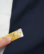 ELEVENTY - Semi-Lined 2-3 Button Lapel Navy Wool & Silk Suit Brunello Cucinelli Style - 40R