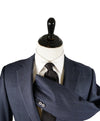 ERMENEGILDO ZEGNA -Blue Windowpane 2-Button Blazer Slim Fit- 38R