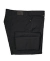 ERMENEGILDO ZEGNA - Black 5-Pocket Twill Weave Pants - 40W