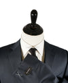 ERMENEGILDO ZEGNA -“Multiseason" Navy & Blue Birdseye Notch Lapel Suit - 40S