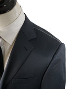 ERMENEGILDO ZEGNA -“Multiseason" Navy & Blue Birdseye Notch Lapel Suit - 40S