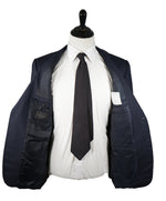 ERMENEGILDO ZEGNA - Navy Royal Weave “Cool Effect” Blazer - 42R