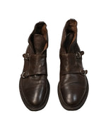 FRATELLI ROSSETTI - Distressed Woven Ankle Boots - 11US