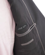 GIORGIO ARMANI - Jet Black 2-Button Super 160's “SOFT” Collection Suit - 42R