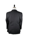 GIORGIO ARMANI-Black Wool/Mohair Suit Tailored for FORBES BILLIONARE "JUAN C ESCOTET”-42R