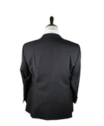 GIORGIO ARMANI-Black Wool/Mohair Suit Tailored for FORBES BILLIONARE "JUAN C ESCOTET”-42R