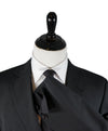 GIORGIO ARMANI-Black Wool/Mohair Suit Tailored for FORBES BILLIONARE "JUAN C ESCOTET”-42R