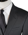 GIORGIO ARMANI-Black Wool/Mohair Suit Tailored for FORBES BILLIONARE "JUAN C ESCOTET”-42R