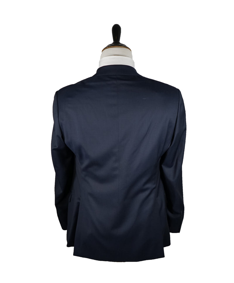 GIORGIO ARMANI - Blue Check Basket Weave “SOFT” Collection Suit - 40R