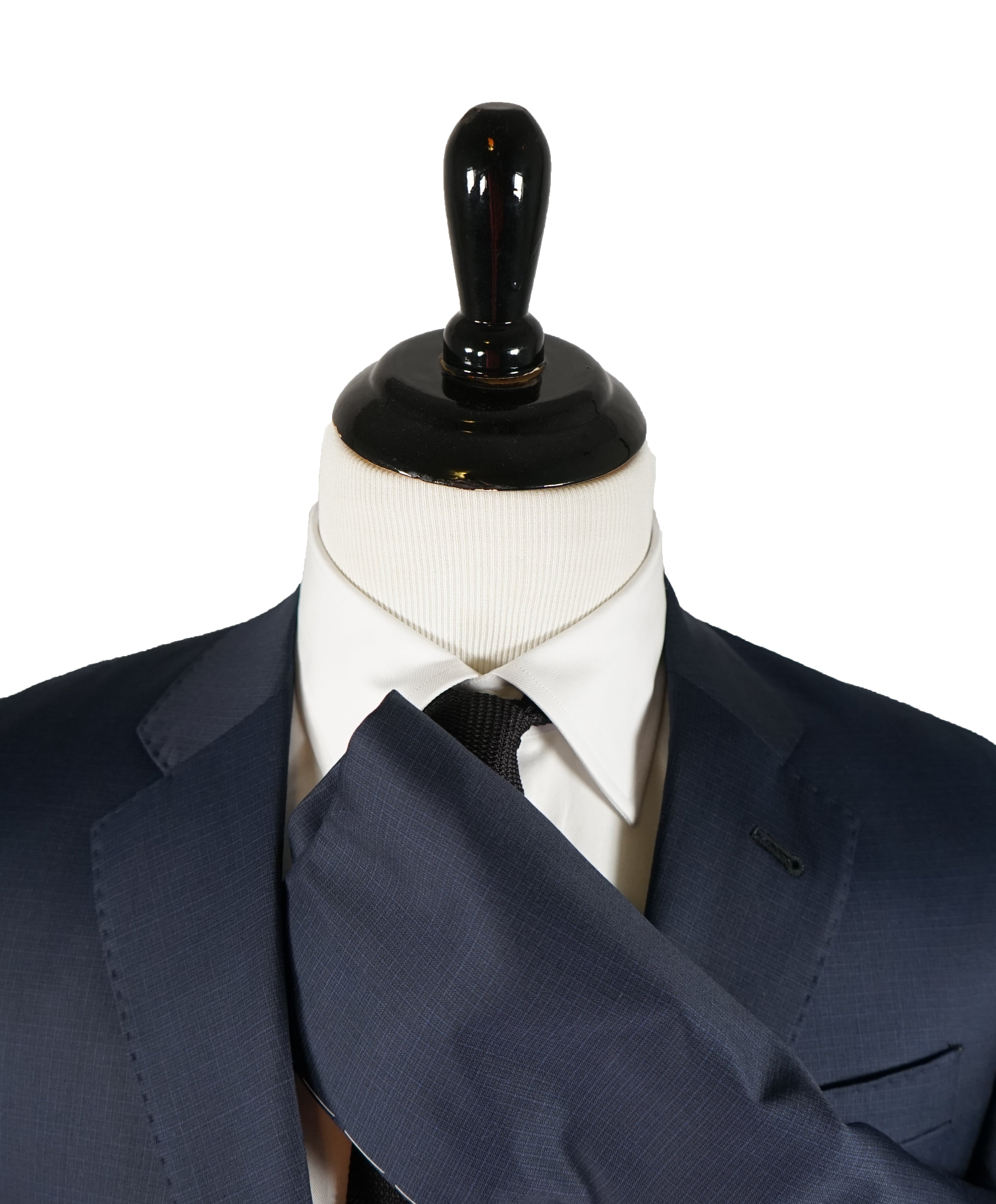 GIORGIO ARMANI - Blue Check Basket Weave “SOFT” Collection Suit - 40R