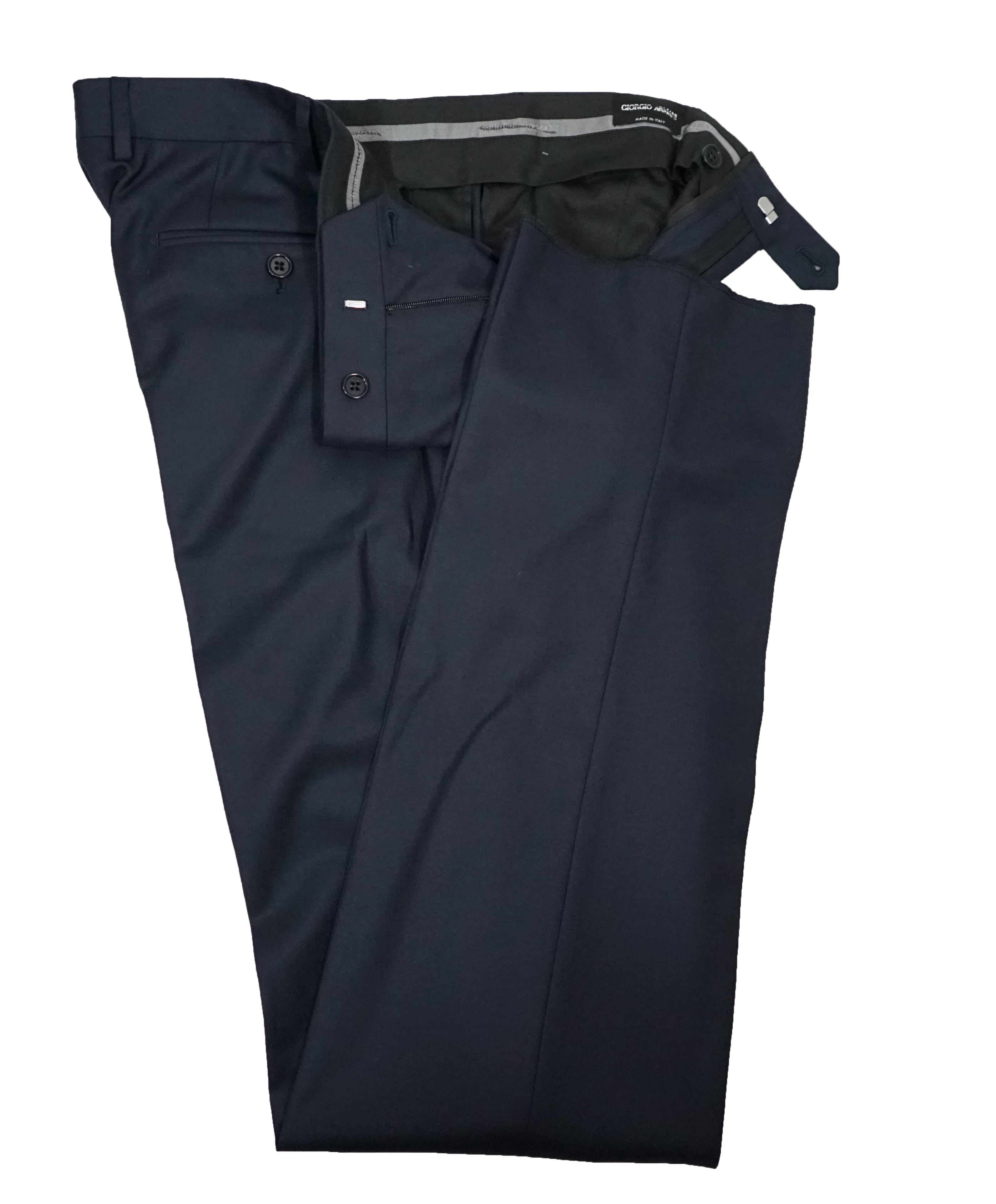 GIORGIO ARMANI - Navy Super 160’s  “SOFT” Collection Suit - 40S