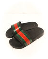 GUCCI - Iconic Green & Red Stripe Slides "72" Slippers - 7