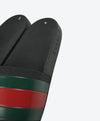 GUCCI - Iconic Green & Red Stripe Slides "72" Slippers - 13