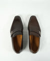 GUCCI - Broadwick Brown GG Logo Loafers - 8