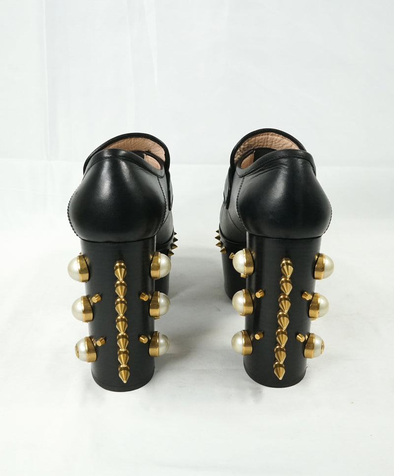 Gucci heels with spikes outlet