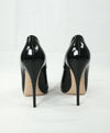 GUCCI - Black Patent Leather Round Toe High Heel Pumps- 7