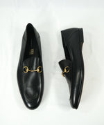 GUCCI - "Brixton" Horse-Bit Loafers Convertible Back Gold/Black - 13 US