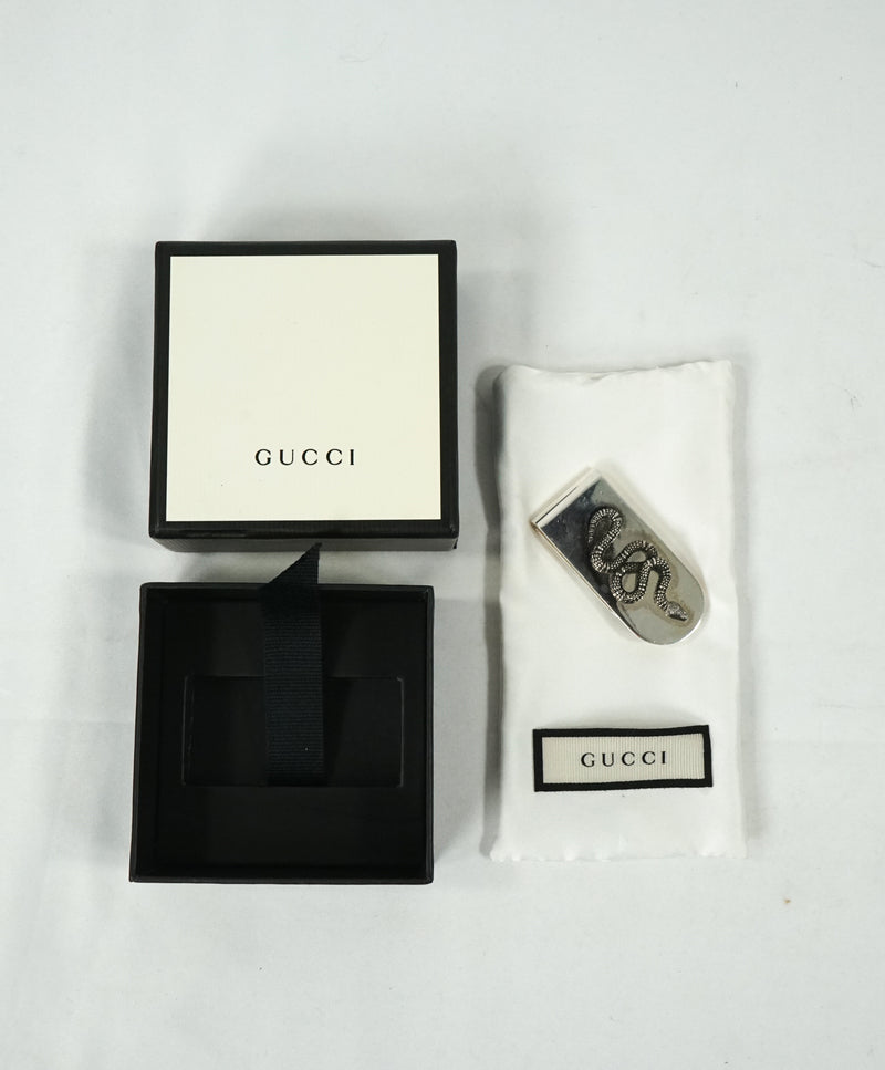 GUCCI - King Snake Sterling Silver Money Clip .925 -