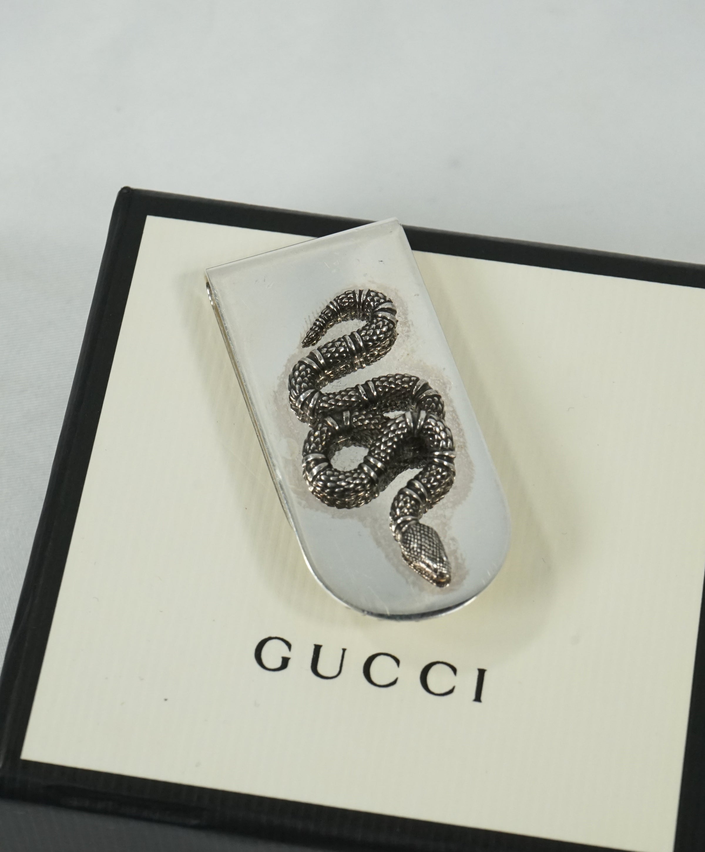 GUCCI - King Snake Sterling Silver Money Clip .925 - – Luxe Hanger