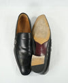 GUCCI - "Broadwick" Black GG Logo Strap Loafers - 14