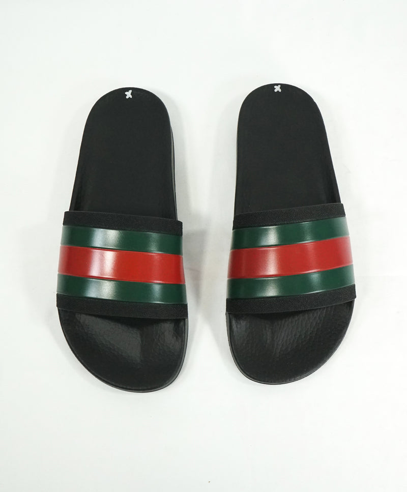 Gucci Man Black Slides