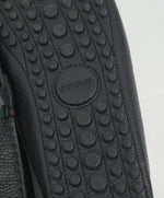GUCCI - Black Horse-Bit Driving Loafers With Web Detail - 12.5