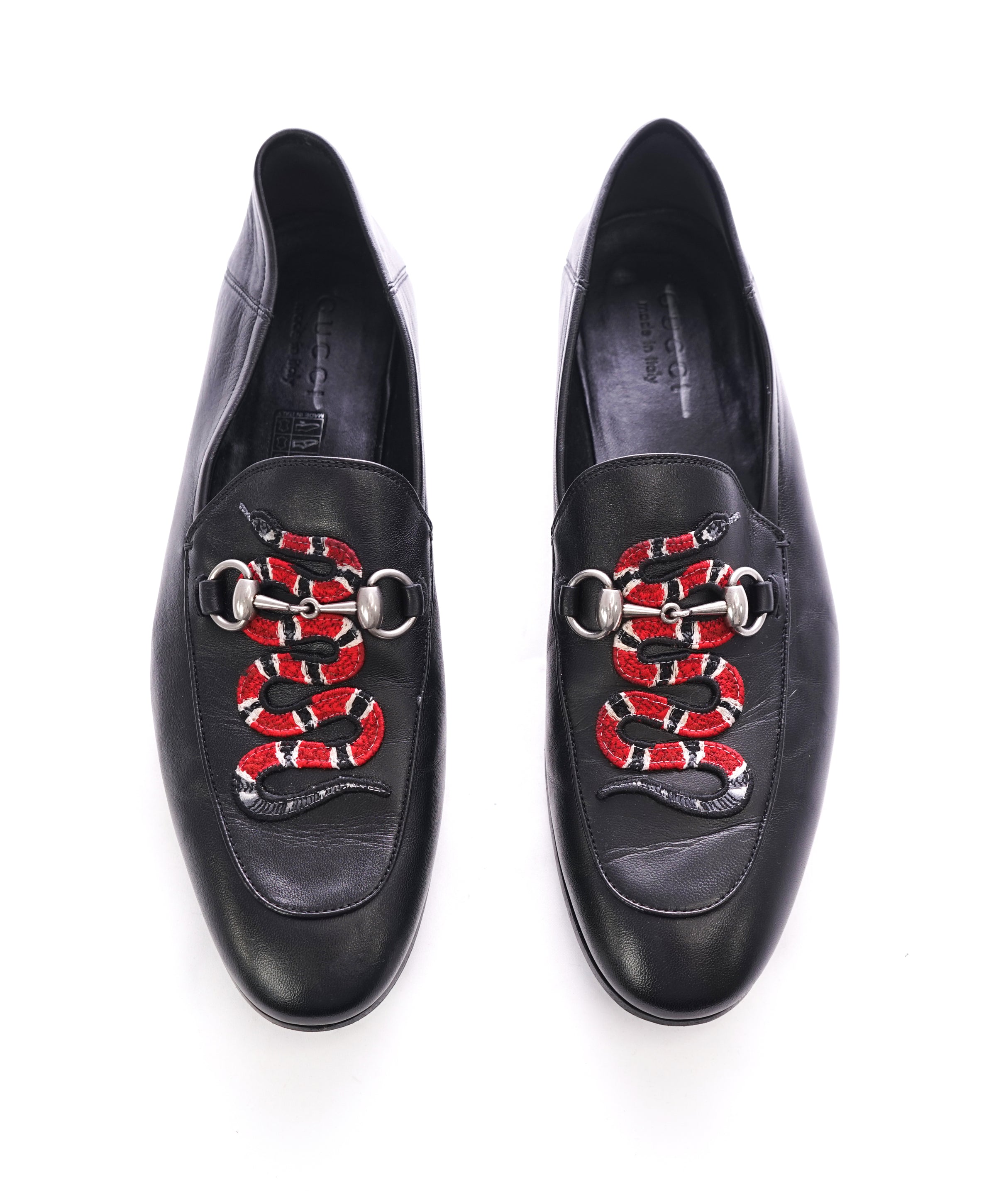 Gucci on sale snake loafer