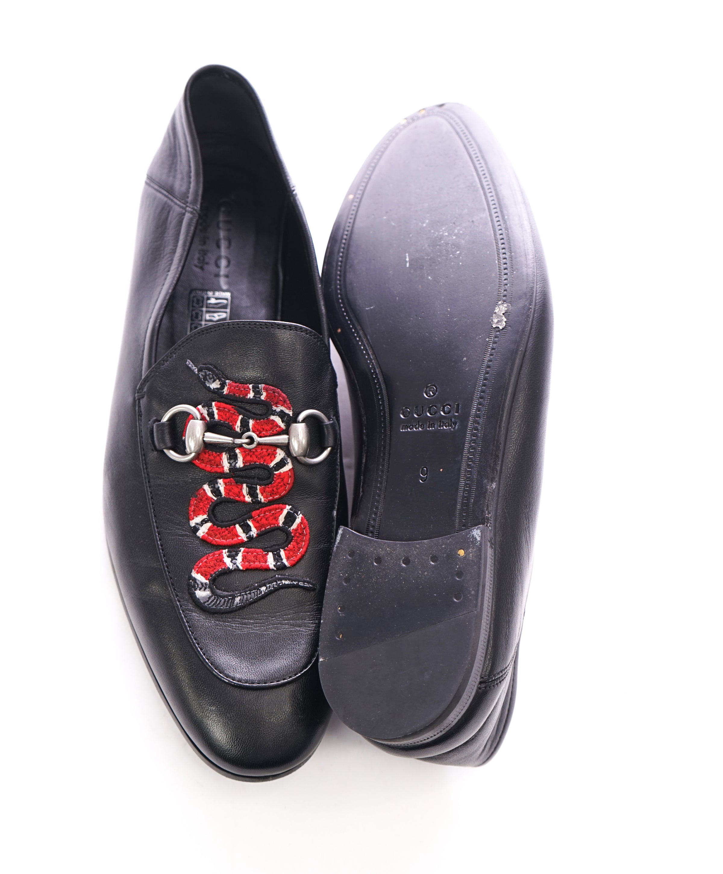 Gucci loafers snake sale