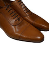 GUCCI - Brown Slim Silhouette Engraved Oxfords - 10.5/11