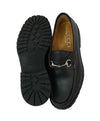 GUCCI - Horse-bit Loafers Black Iconic Style - 10.5