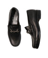 GUCCI - Horse-bit Loafers Black Iconic Style - 8 US