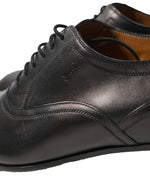 GUCCI - Wingtip Embossed Logo Wingtip Oxfords - 10