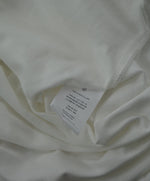HELMUT LANG - “Rounded Ivory” Crew Neck Tee Cotton - L