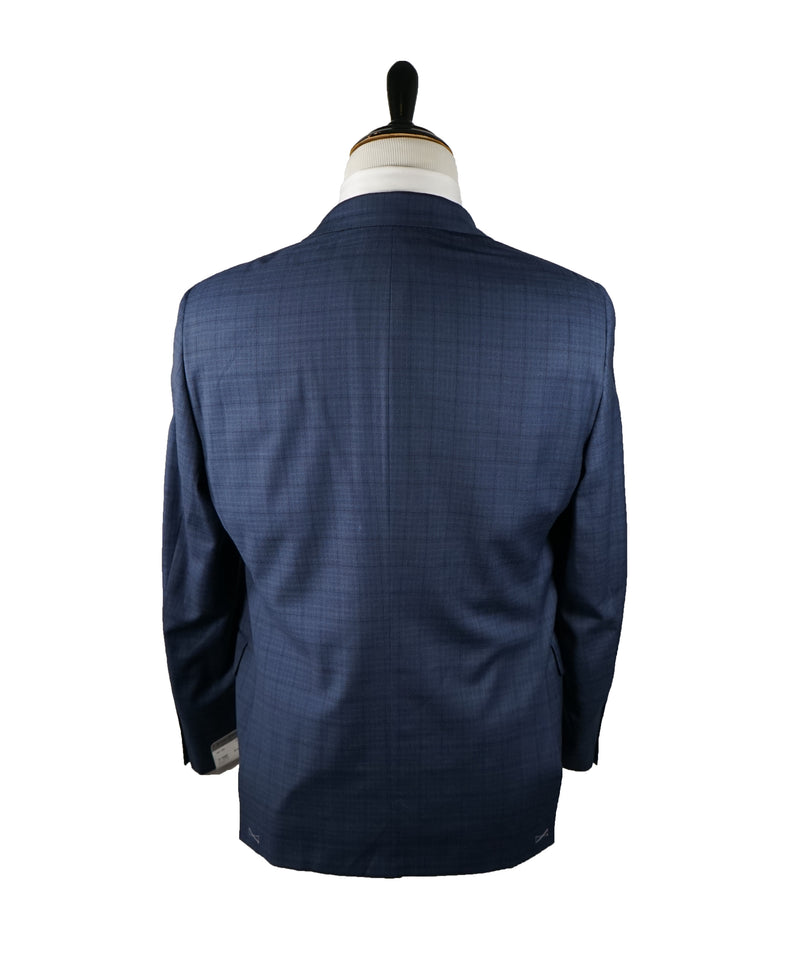 HICKEY FREEMAN - Blue Bold Plaid Wool Suit “Milburn II" - 40S