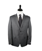 HICKEY FREEMAN - Gray Micro Striped Wool Suit “Milburn II" - 40R