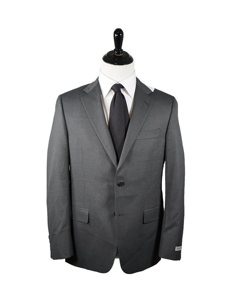 HICKEY FREEMAN - Gray Micro Striped Wool Suit “Milburn II" - 40R