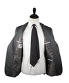 HICKEY FREEMAN - Gray Micro Striped Wool Suit “Milburn II" - 40R