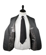 HICKEY FREEMAN - Gray Micro Striped Wool Suit “Milburn II" - 40R