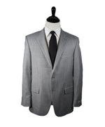 HICKEY FREEMAN - Gray With Tonal Chalk Stripe 2-Button Suit - 42R