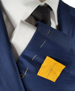 HICKEY FREEMAN / LORO PIANA - 150’s Fabric Blue Fine Stripe Suit - 42R