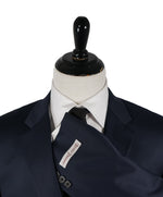 HICKEY FREEMAN - Classic Navy Blue Solid Suit - 46R