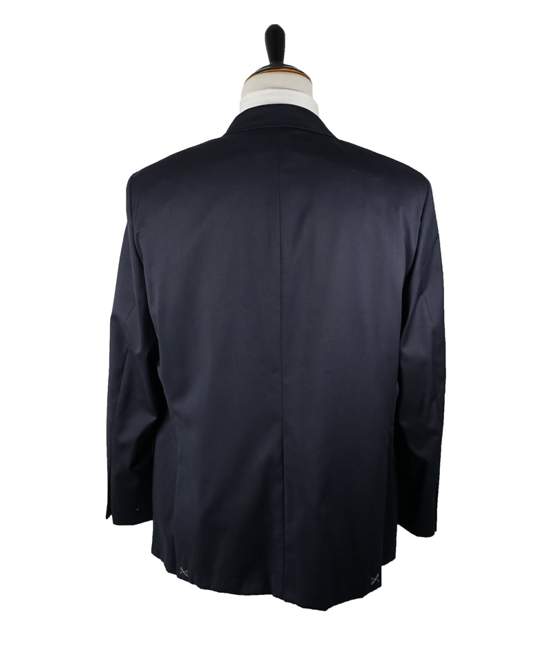 HICKEY FREEMAN - Classic Navy Blue Solid Suit - 46R