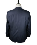 HICKEY FREEMAN - Tonal Chalk Stripe Medium Blue Suit - 46R