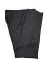 HICKEY FREEMAN - Wool Flat Front Dress Pants Purple Pinstripe - 38W