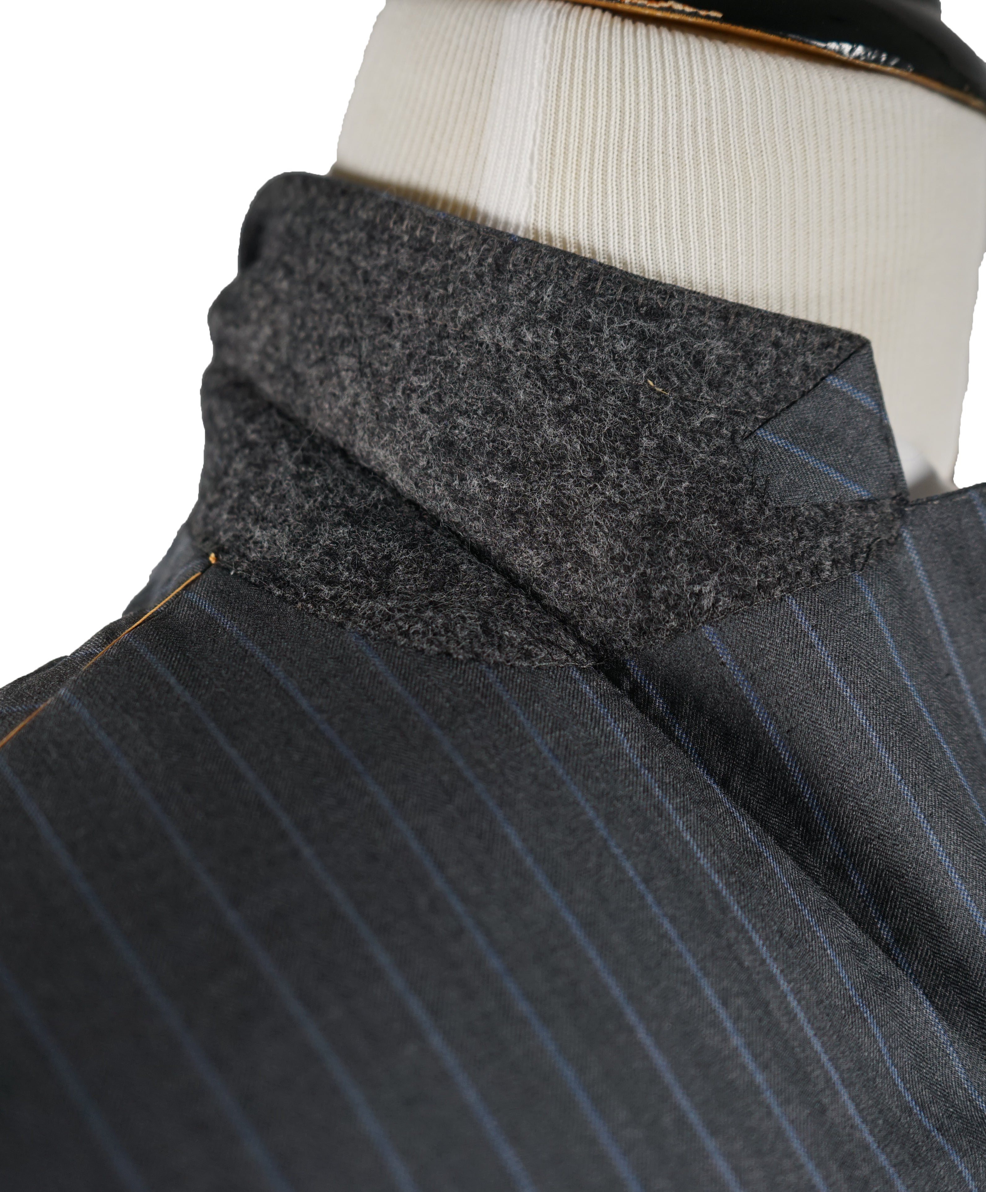 HICKEY FREEMAN -ERMENEGILDO ZEGNA TROFEO 600- Gray Wool Silk Suit - 44L